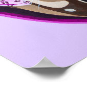 Het leven is een goed Kat Poster (Hoek)