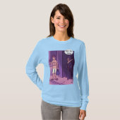 Het leven is een goed T-shirt met lange mouwen voo (Voorkant volledig)