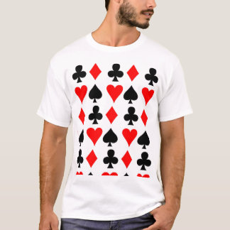 Het leven is een gok, speel je beste hand! t-shirt