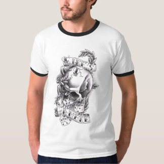 Het leven is een gok t-shirt