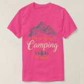 Het leven is een 'Journey Camping' T-shirt (Design voorkant)