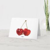 Het leven is een kom met kersen kaart (Achterkant)