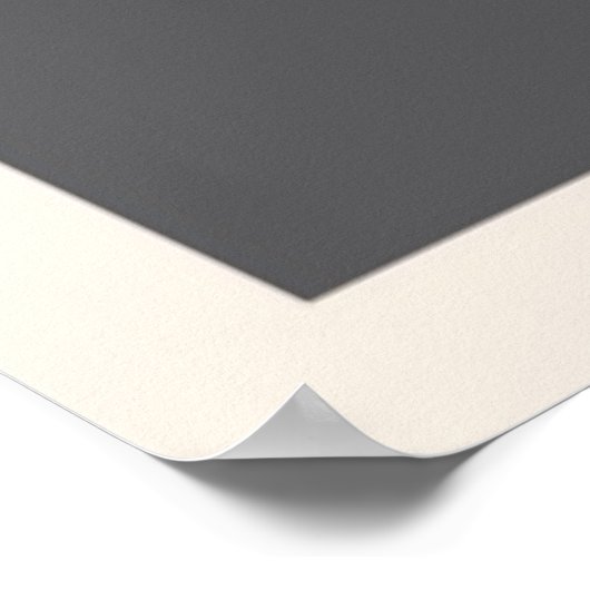 Het leven is een kort dessert first Retro-Poster Poster (Hoek)