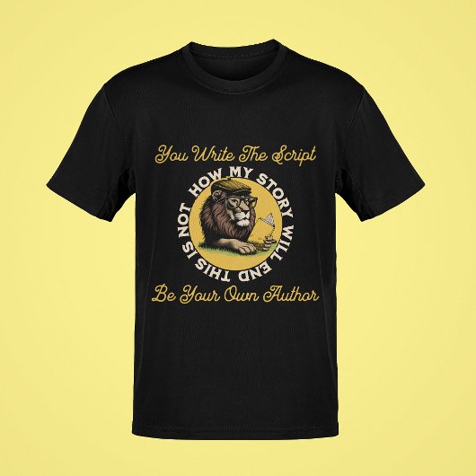 Het leven is een leeuwenboek van het leven Mannen T-shirt