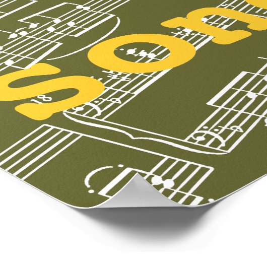 het leven is een lied poster (Hoek)