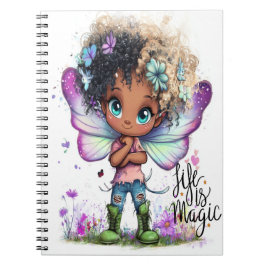 Het leven is een magisch sprookje spiraal Notitieb Notitieboek