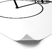 Het leven is een mooi Poster, muurkunst, print (Hoek)