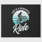 Het leven is een mooie ride cadeaupapier (Vlak)