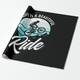 Het leven is een mooie ride cadeaupapier