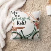 Het leven is een mooie Ride Kussen (Deken)
