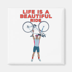 Het leven is een mooie Ride Magneet
