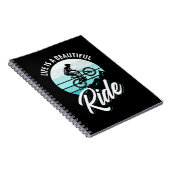Het leven is een mooie ride notitieboek (Rechterzijde)