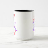 Het leven is een mooie rit: fietsen mok (Midden)