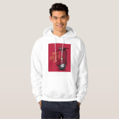 Het leven is een mooie rit hoodie (Voorkant volledig)