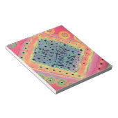 Het leven is een mooie rit Inspirerend Notitieblok (Schuin)