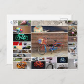 Het leven is een mooie rit op een fiets! briefkaart (Voorkant / Achterkant)