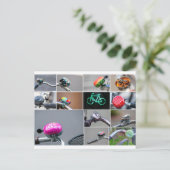 Het leven is een mooie rit op een fiets! briefkaart (Staand voorkant)