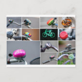 Het leven is een mooie rit op een fiets! briefkaart (Voorkant)