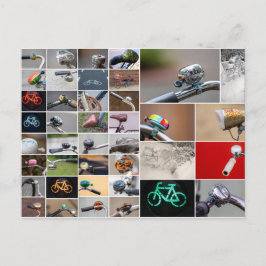 Het leven is een mooie rit op een fiets! briefkaart