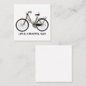 Het leven is een mooie ritje notitiekaartje (Voorkant / Achterkant)