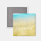 Het leven is een oceaan, Sail it Magneet (Voorkant / Achterkant)
