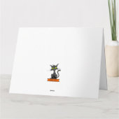 Het leven is een Onderzetter. Geniet van de rit! Kaart (Achterkant)