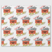 Het leven is een Onderzetter van Roller Cadeaupapier (Vlak)