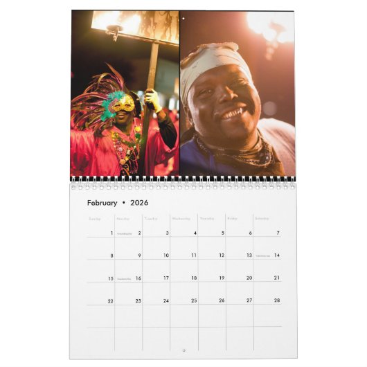 Het leven is een partij kalender (Feb 2026)