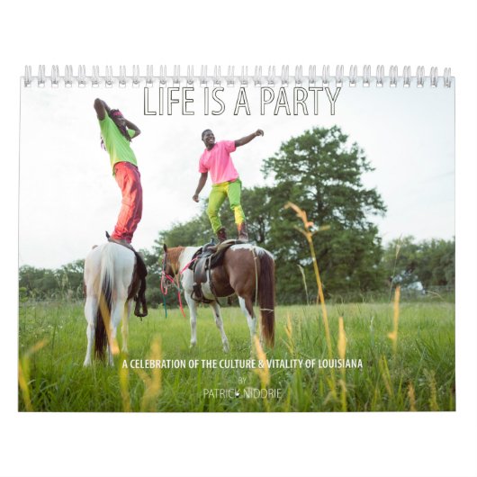 Het leven is een partij kalender (Hoes)
