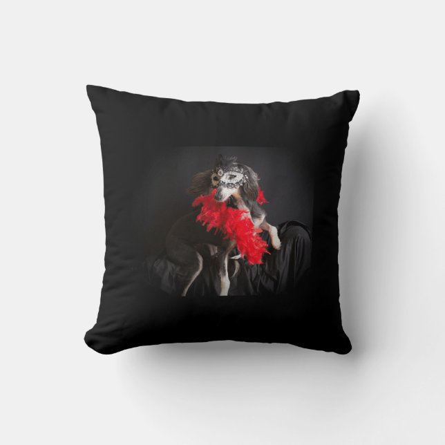 Het leven is een partijpiloot kussen (Voorkant)