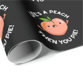 Het leven is een peach, dan gooi je de vrucht af, cadeaupapier (Rol Hoek)