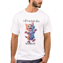 Het leven is een perfect avontuur  Vliegend Kitten