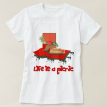Het leven is een Picnic... voor Ants Dames Basic T