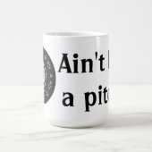 Het leven is een Pitch Koffiemok (Center)