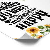 HET LEVEN IS EEN POSTER VAN EEN GELUKKIGE REIS (Hoek)