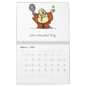 Het leven is een prachtig ding in de agenda van 20 kalender (Feb 2026)