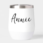 Het leven is een prachtig gepersonaliseerd zakelij (Achterkant)