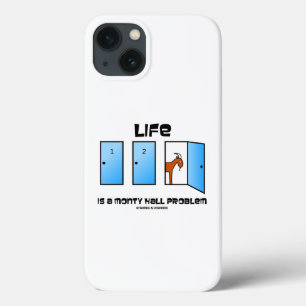 Het leven is een probleem met drie Humor van de Mo Case-Mate iPhone Case
