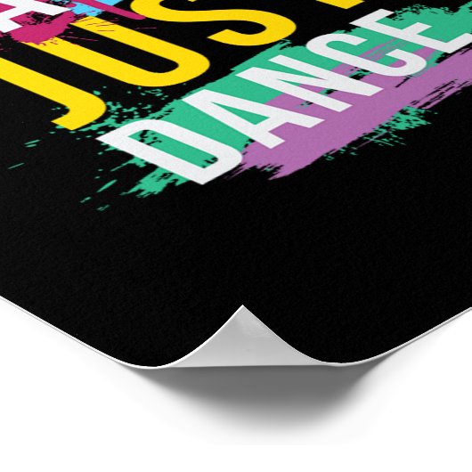 Het leven is een Rave Festival EDM Poster (Hoek)