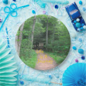 Het leven is een reis 2 papieren bordje (Feest)