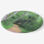 Het leven is een reis 2 papieren bordje (Gekanteld)