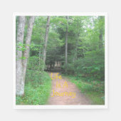 Het leven is een reis 2 servet (Voorkant)