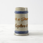 Het leven is een reis bierpul (Center)