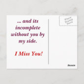 Het leven is een reis... briefkaart (Achterkant)