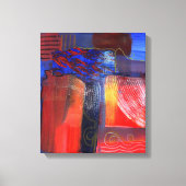 Het leven is een reis canvas afdruk (Voorkant)