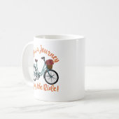Het leven is een reis die de fiets van de Ride gen Koffiemok (Voorkant links)