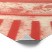 "Het leven is een reis, geen bestemming" Citaat Poster (Hoek)