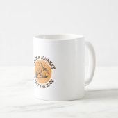 Het leven is een reis Geniet van de Ride Koffiemok (Voorkant rechts)