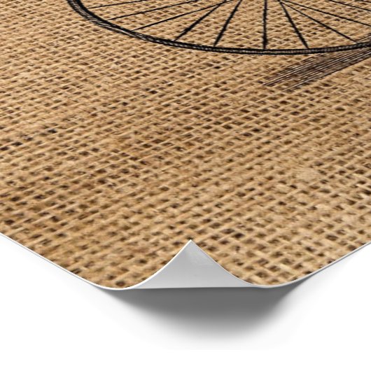 Het leven is een reis...geniet van de rit! poster (Hoek)