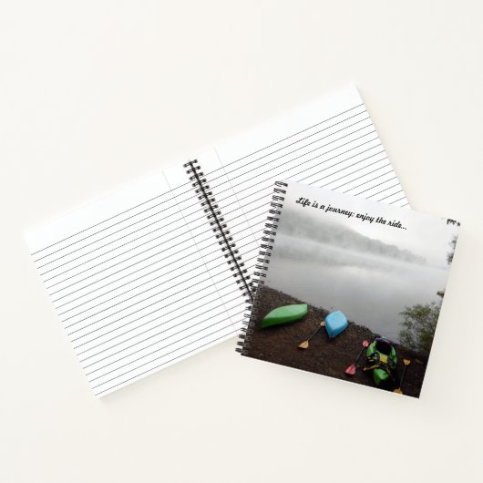 Het leven is een reis - Inspirerend Notitieboek (Binnen)